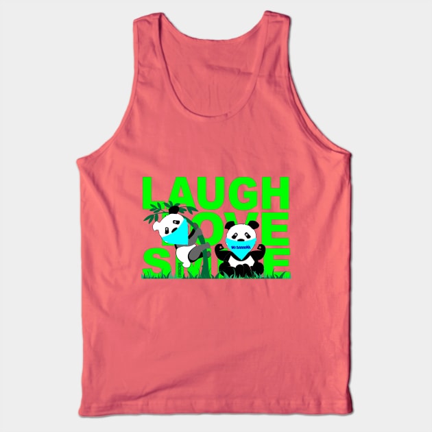 Baby LAUGH LOVE SMILE Tank Top by MISCRE8 MERCH